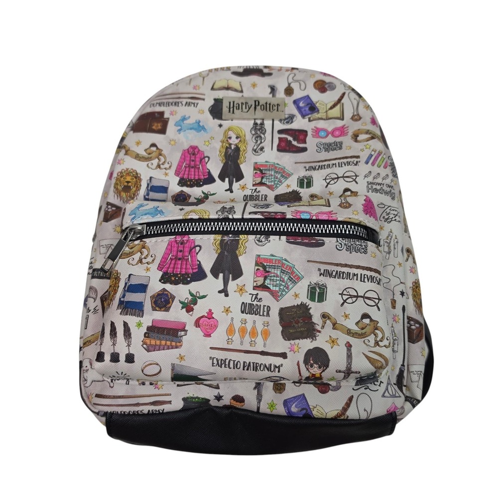 HARRY POTTER Backpack Mini Allover Print Wizarding World Bag